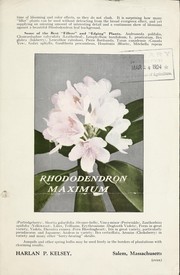 Cover of: The successful rhododendron bed