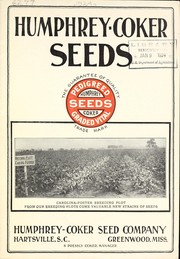 Cover of: Humphrey-Coker seeds by Humphrey-Coker Seed Company