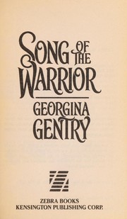 Cover of: Song of the warrior by Georgina Gentry