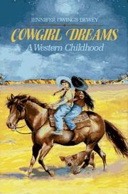 Cover of: Cowgirl dreams by Jennifer Dewey