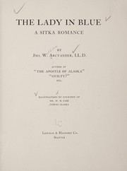 Cover of: The lady in blue by Arctander, Jno. W.