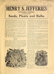 Cover of: Seeds, plants and bulbs