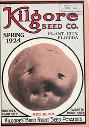 Cover of: Spring 1924 [catalog] by Kilgore Seed Company