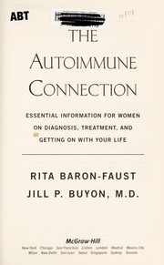 Cover of: The autoimmune connection | Rita Baron-Faust