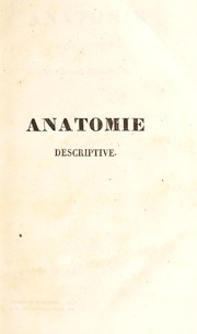 Cover of Trait©♭ d'anatomie descriptive de Xavier Bichat