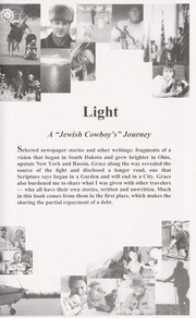 Cover of: Light: a "Jewish cowboy's" journey