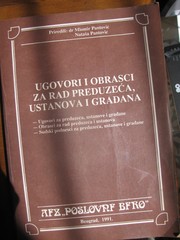 Cover of: Ugovori i obrasci za rad preduzeca ustanova i građana by 