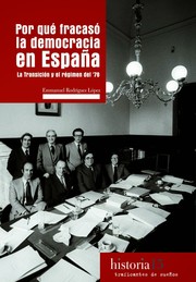 Cover of: Por qué fracasó la democracia en España by 