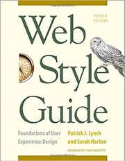Cover of: Web style guide by 