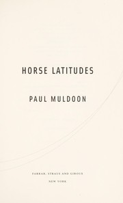 Cover of: Horse latitudes