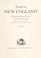 Cover of: Travels in New England.