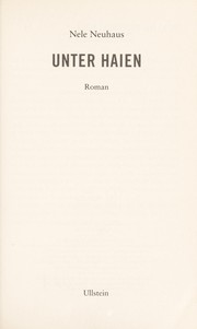 Cover of: Unter Haien: Roman