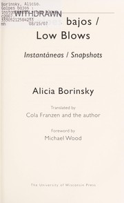 Golpes bajos by Alicia Borinsky