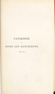 Cover of: Bibliotheca Chethamensis. Sive Bibliothec©Œ Public©Œ Mancuniensis ab Humfredo Chetham armigero fundat©Œ catalogus exhibens libros in varias classes pro varietate argumenti distributos ...