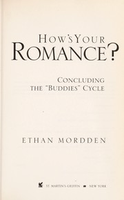 Cover of: How's your romance? : concluding the "Buddies" cycle by 