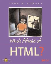 Cover of: Who's Afraid of Html? (Who's Afraid of)