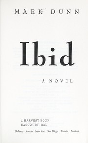 Cover of: Ibid : a novel by 