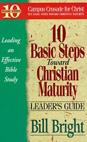 10 Basic Steps Toward Christian Maturity Leader S Guide May 2002 Edition Open Library