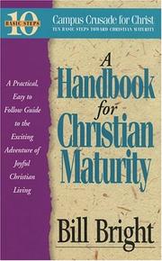 Cover of: Handbook for Christian Maturity: Bible Study (Ten Basic Steps Toward Christian Maturity)