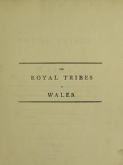 Cover of: The royal tribes of Wales