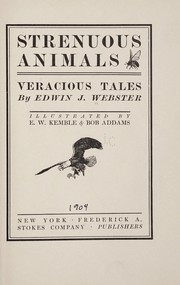Cover of: Strenuous animals
