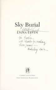 Cover of: Sky burial by Dana Levin