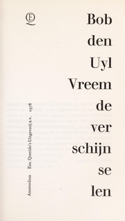 Cover of: Vreemde verschijnselen