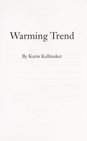 Cover of: Warming trend