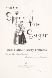 Cover of: More spice than sugar : poems about feisty females by 