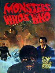 Cover of: Monsters Who's Who by Dulan Barber, Dulan Barber