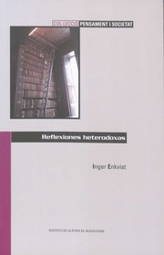 Cover of: Reflexiones heterodoxas by 