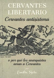 Cover of: Cervantes libertario by 