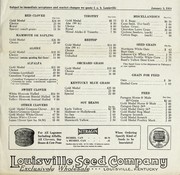 Cover of: [Price list]: January 5, 1924