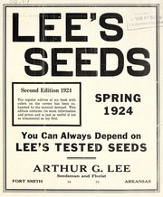 Cover of: Lee's seeds by Arthur G. Lee (Firm)