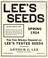 Cover of: Lee's seeds