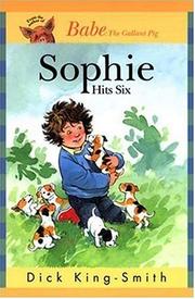 Cover of: Sophie Hits Six (Sophie Books) by Jean Little