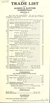 Cover of: Trade list