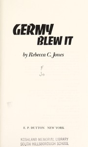 Cover of: Germy blew it