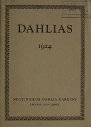 Cover of: Dahlias: [catalog]