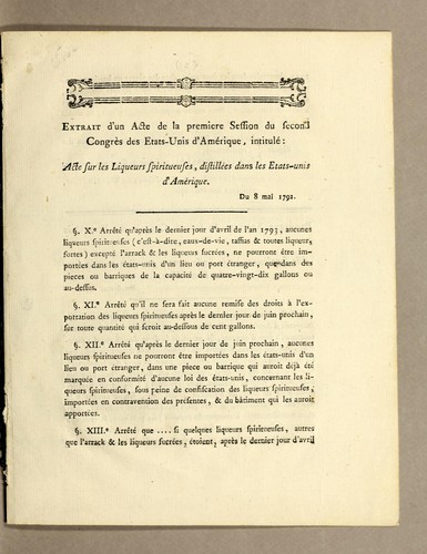 Extrait d'un acte (1792 edition) | Open Library