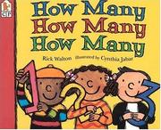 Cover of: How Many, How Many, How Many by Rick Walton