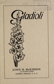 Cover of: Gladioli [catalog]