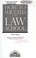 Cover of: How to succeed in law school