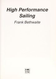 Cover of: High Performance Sailing