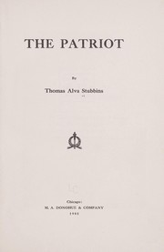 Cover of: The patriot