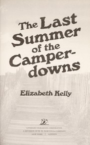 Cover of: The last summer of the Camper-downs