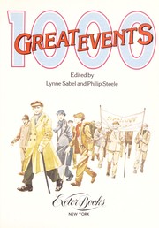 Cover of: 1000 Great Events/#07517 by Lynne Sabel