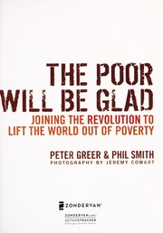 Cover of: The poor will be glad by Peter Greer