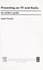 Presenting on TV and radio by Janet Trewin