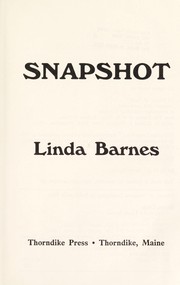 Cover of: Snapshot by Linda Barnes
